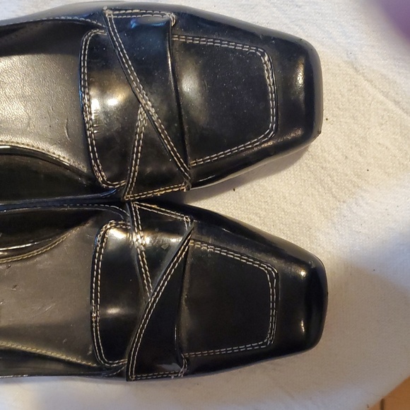 Bandolino Black Patent Leeather Dress Sz. 8.5 Pumps Shoes - Picture 3 of 9